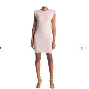 WAYF x Revolve  Sleeveless Ribbed Knit midi Dress. Size small